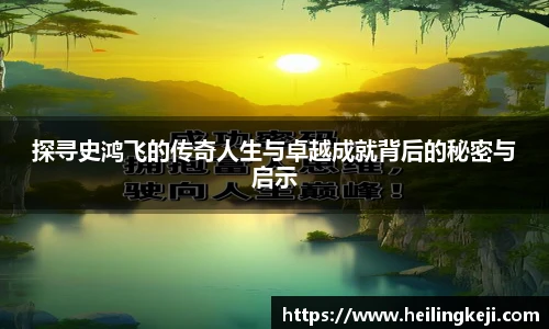 探寻史鸿飞的传奇人生与卓越成就背后的秘密与启示